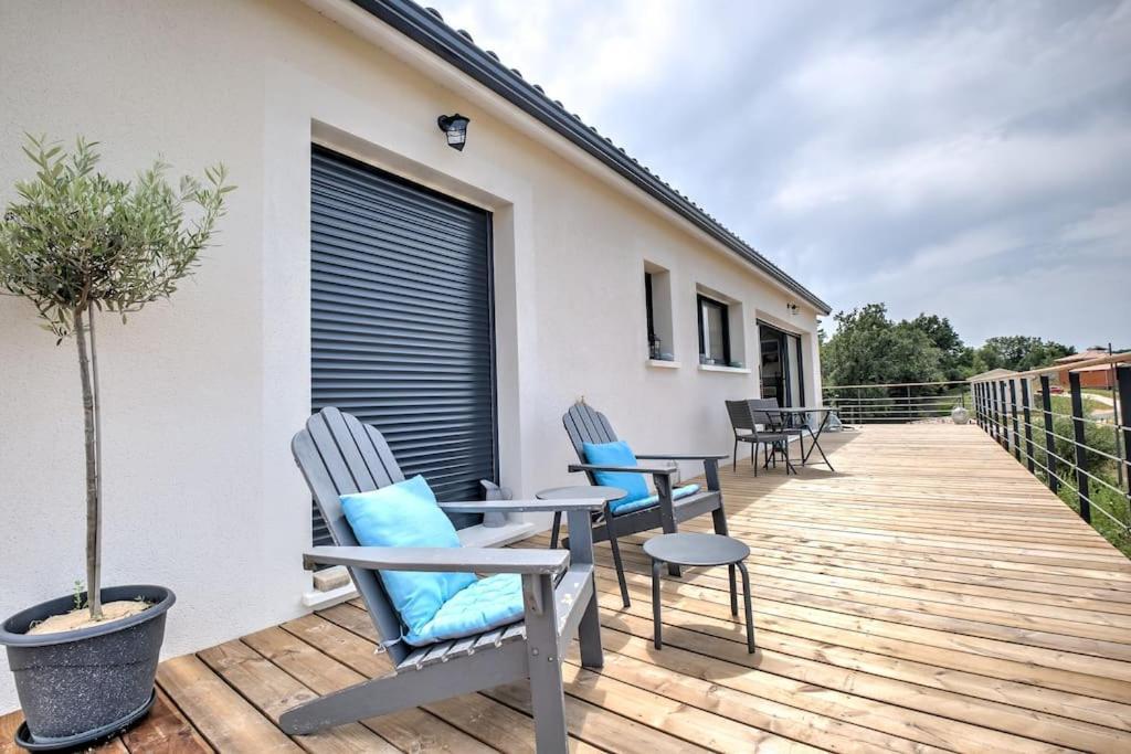 L'Elegante Confort, Clim & Vue Imprenable Bassillac Extérieur photo